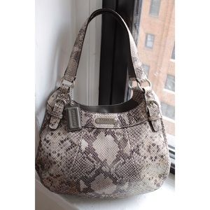 Coach Soho Snake Embossed Exo w/ dustbag LIKE NEW